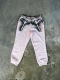 Pink Garter Sweat pants