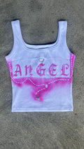 Angel Tank with Rhinestones